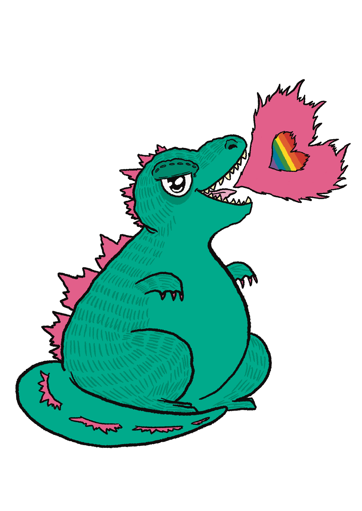 Godzilla-klistremerker